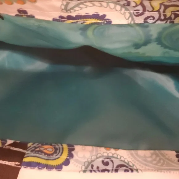 New Tote bag w/Pockets/Lined 11x16" lightweight Polyester - Picture 2 of 2